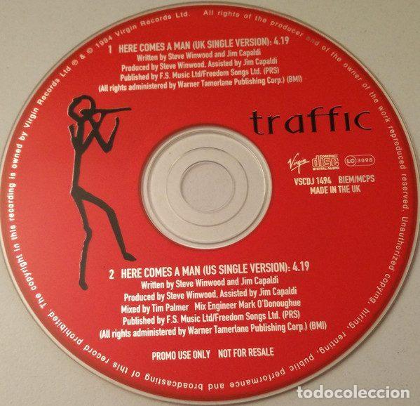 CD de M&uacute;sica: Traffic &ndash; Here Comes A Man (CD, Virgin VSCDJ 1494)