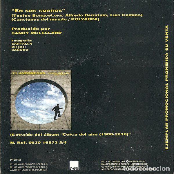 CDs de m&uacute;sica: 21 Japonesas &ndash; En Sus Sue&ntilde;os (CD, WEA PR CD 561) - Foto 2