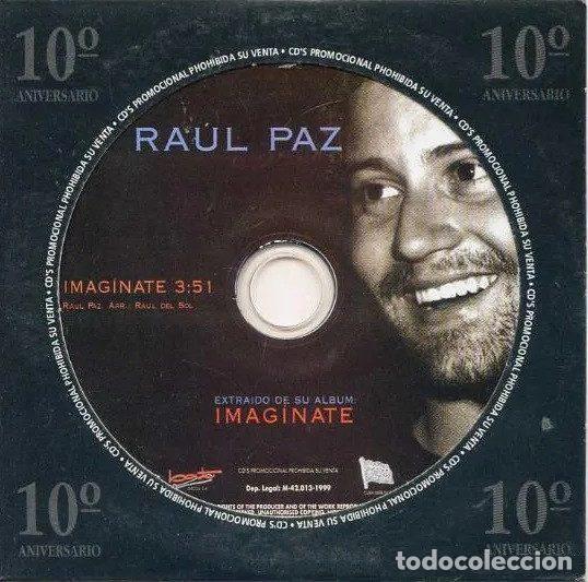 CDs de m&uacute;sica: Raul Paz &ndash; Imag&iacute;nate (CD, Bat Discos BT 237 CDS) - Foto 1