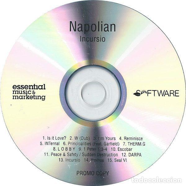 CD de M&uacute;sica: Napolian &ndash; Incursio (CDr, Software none)