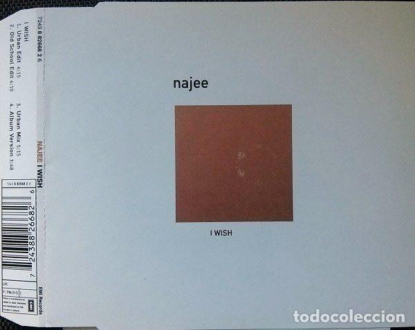 CDs de m&uacute;sica: Najee &ndash; I Wish (CD, EMI 7243 8 82668 2 6)