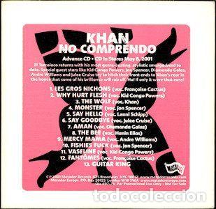 Musik-CDs: Khan &ndash; No Comprendo (CD, Matador OLE 497-ZV)