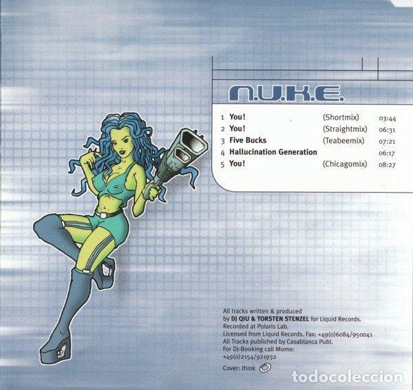 CDs de m&uacute;sica: N.U.K.E. &ndash; You! (CD, Dance Pool DAN 664194-2) - Foto 2