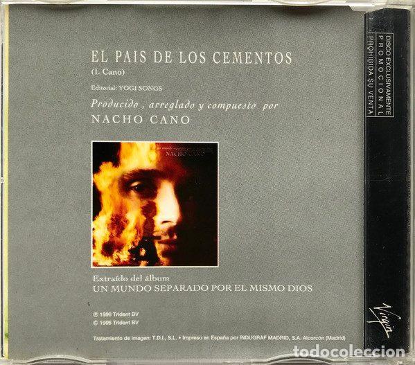 CDs de m&uacute;sica: Nacho Cano &ndash; El Pais De Los Cementos (CD, Virgin NCSP5) - Foto 2