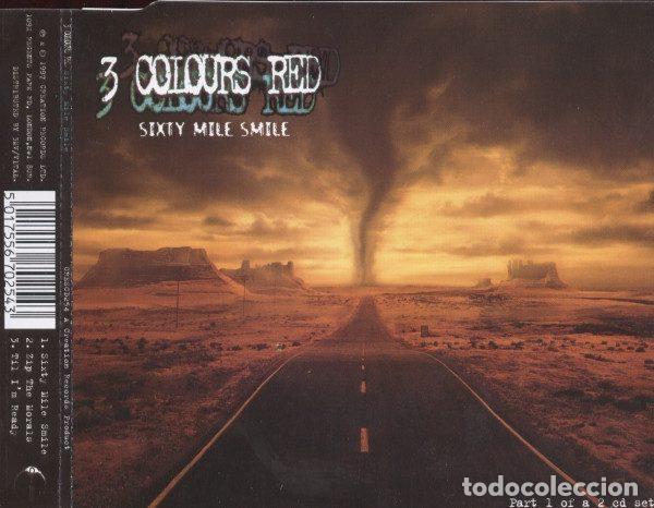 Musik-CDs: 3 Colours Red &ndash; Sixty Mile Smile (CD, Creation Records CRESCD254)