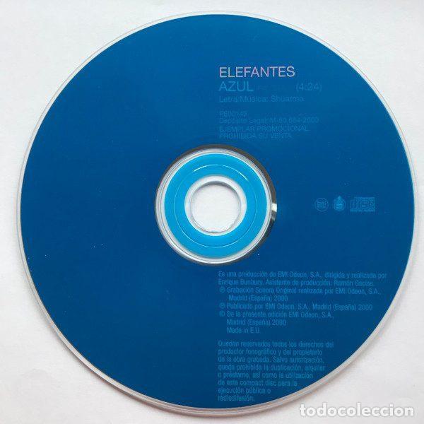 CDs de m&uacute;sica: Elefantes &ndash; Azul (CD, EMI PE00143) - Foto 3