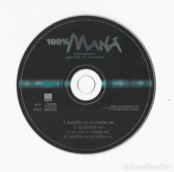 CDs de m&uacute;sica: Man&aacute; &ndash; 100% Man&aacute; (CD, WEA SP 095W) - Foto 6