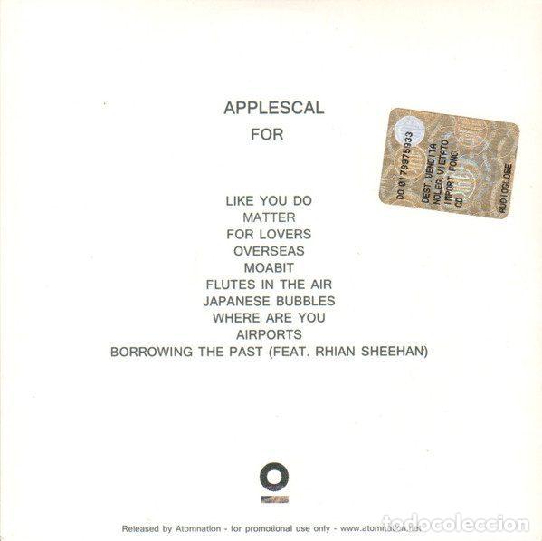 CDs de m&uacute;sica: Applescal &ndash; For (CD, Atomnation none) - Foto 2