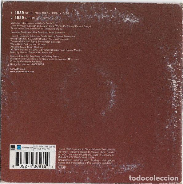CDs de m&uacute;sica: Titiyo &ndash; 1989 (CD, Superstudio Bl&aring; Bl&aring;-CSS-12) - Foto 2