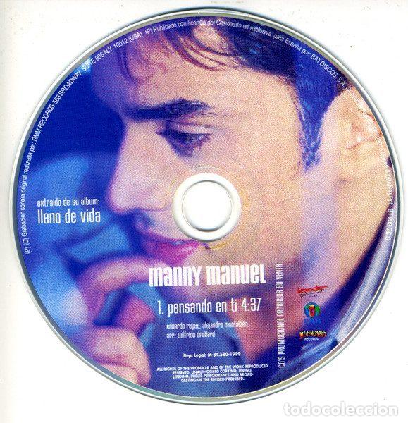 CDs de Musique: Manny Manuel &ndash; Pensando En T&iacute; (CD, Bat Discos BT 233 CD'S)