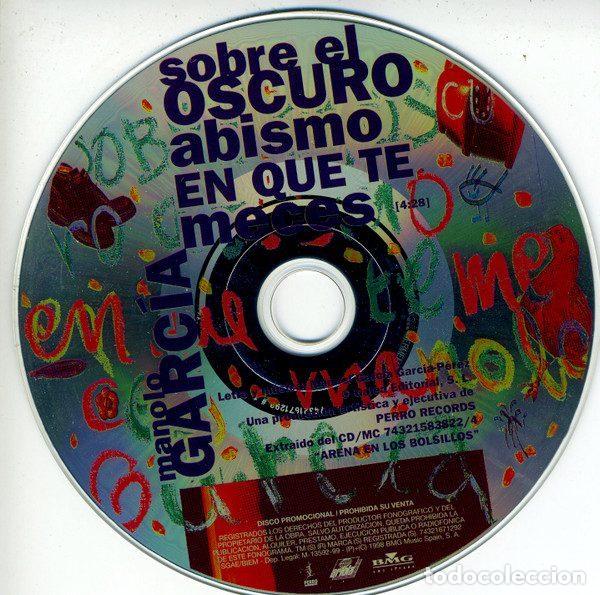 CDs de m&uacute;sica: Manolo Garc&iacute;a &ndash; Sobre El Oscuro Abismo En Que Te Meces (CD, BMG Espa&ntilde;a 74321671292)
