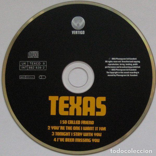 CDs de m&uacute;sica: Texas &ndash; So Called Friend (CD, Vertigo TEXCD 9) - Foto 3