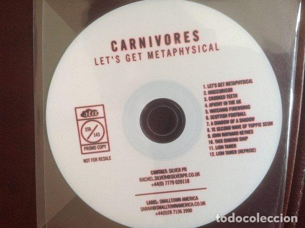 CD de M&uacute;sica: Carnivores &ndash; Let's Get Metaphysical (CDr, Smalltown America STA 143)