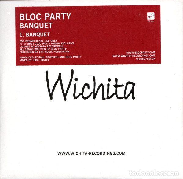 CD di Musica: Bloc Party &ndash; Banquet (CD, Wichita WEBB078SCDP)