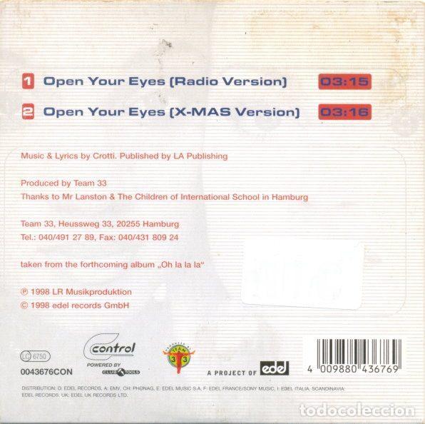 CDs de m&uacute;sica: 2 Eivissa &ndash; Open Your Eyes (CD, Club Tools 0043676CON) - Foto 2