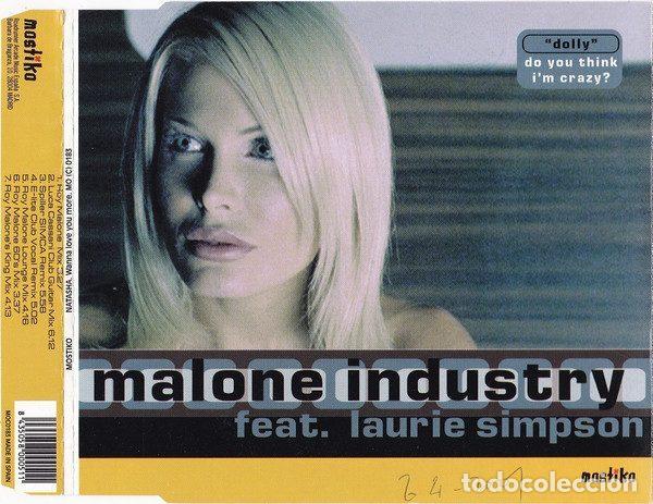 CD de M&uacute;sica: Malone Industry Feat. Laurie Simpson &ndash; Dolly (Do You Think I'm Crazy?) (CD, Mostiko MO C 0183)