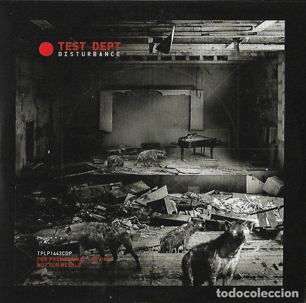 Musik-CDs: Test Dept &ndash; Disturbance (CD, One Little Indian TPLP1443CDP)
