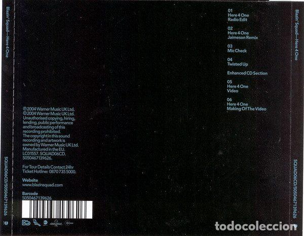 CDs de m&uacute;sica: Blazin Squad &ndash; Here 4 One (CD, EastWest SQUAD06CD) - Foto 3