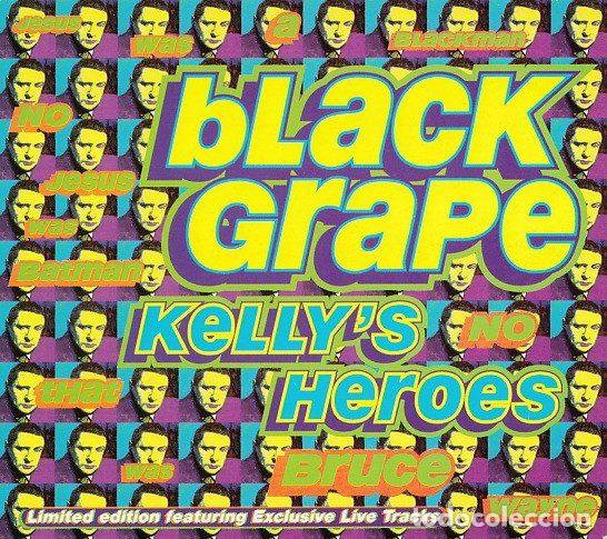 CD de M&uacute;sica: Black Grape &ndash; Kelly's Heroes (CD, Radioactive raxxd 22)