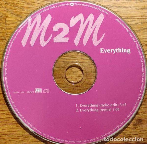 CDs de m&uacute;sica: M2M &ndash; Everything (CD, Atlantic PRO3045) - Foto 3