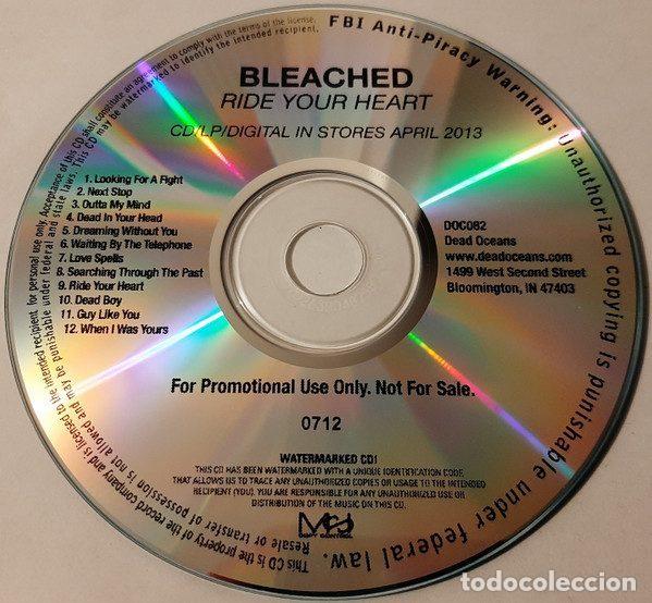CDs de m&uacute;sica: Bleached &ndash; Ride Your Heart (CDr, Dead Oceans DOC082) - Foto 3