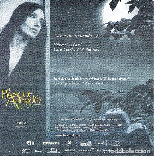 CDs de m&uacute;sica: Luz &ndash; Tu Bosque Animado (CD, Hispavox PE01089) - Foto 2