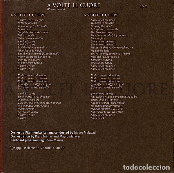 CDs de m&uacute;sica: Andrea Bocelli &ndash; Sogno (CD, Polydor 547 221-2) - Foto 10