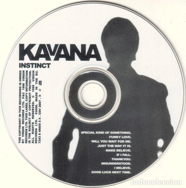 CDs de m&uacute;sica: Kavana &ndash; Instinct (CD, Virgin CDV 2867) - Foto 4
