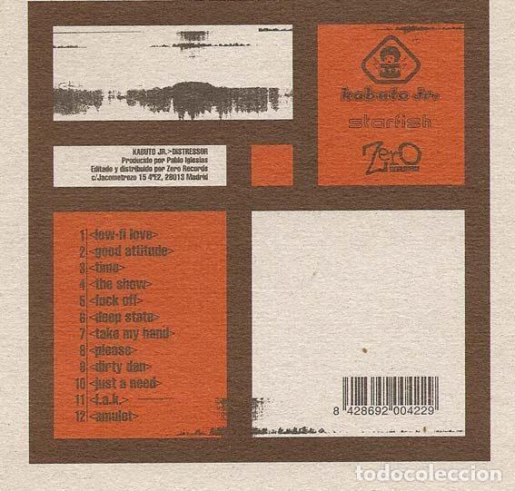 CDs de m&uacute;sica: Kabuto Jr. &ndash; Distressor (CD, Zero Records 042.2) - Foto 2