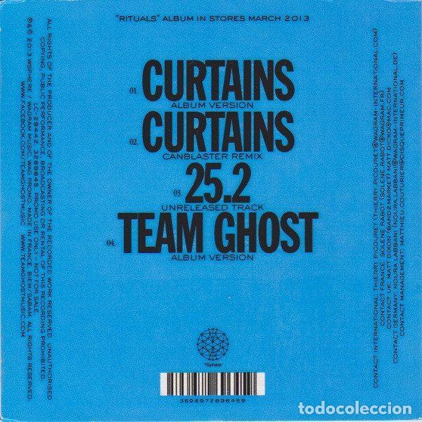 CDs de m&uacute;sica: Team Ghost &ndash; Curtains (CDr, WSphere 3269645) - Foto 2
