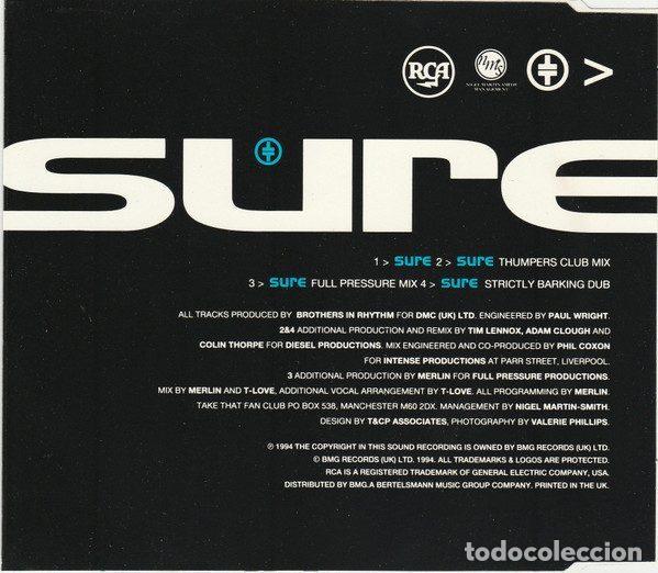CDs de m&uacute;sica: Take That &ndash; Sure (CD, RCA 74321236622) - Foto 4
