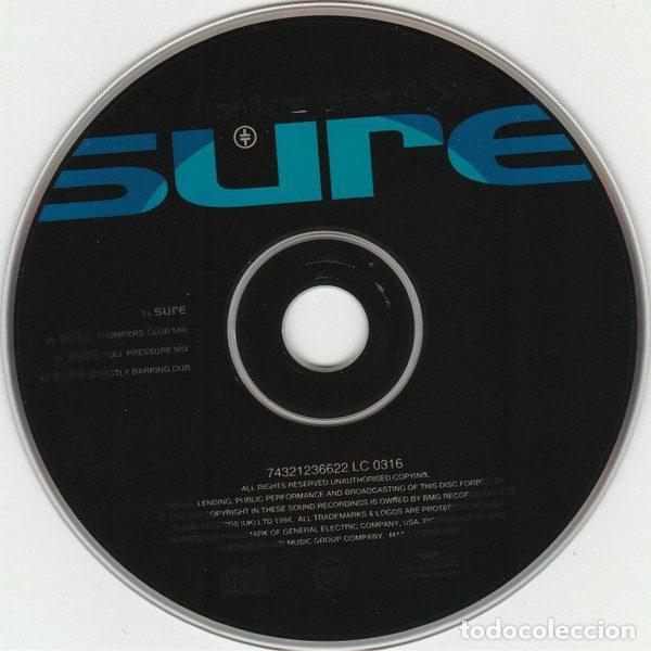CDs de m&uacute;sica: Take That &ndash; Sure (CD, RCA 74321236622) - Foto 5