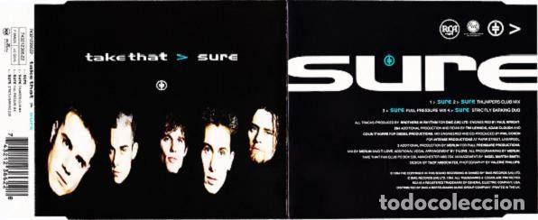 CDs de m&uacute;sica: Take That &ndash; Sure (CD, RCA 74321236622) - Foto 6