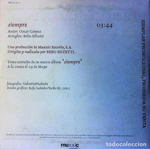 CDs de m&uacute;sica: Tamara &ndash; Siempre (CD, Muxxic 0137.2) - Foto 2