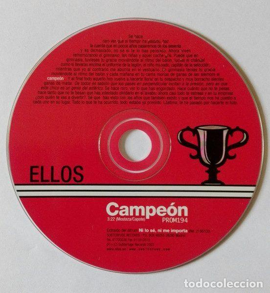 CDs de Musique: Ellos &ndash; Campe&oacute;n (CD, Subterfuge Records PROM194)
