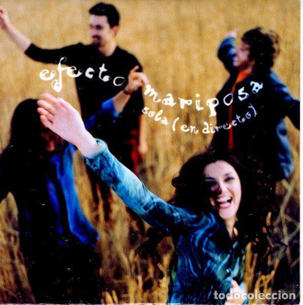 Music CDs: Efecto Mariposa &ndash; Sola (En Directo) (CD, Mercury EFECTO-4)