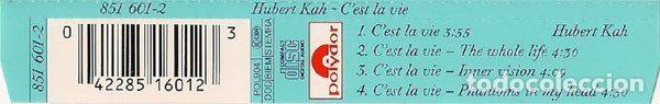 CDs de m&uacute;sica: Hubert Kah &ndash; Cest La Vie (CD, Polydor 851 601-2) - Foto 4