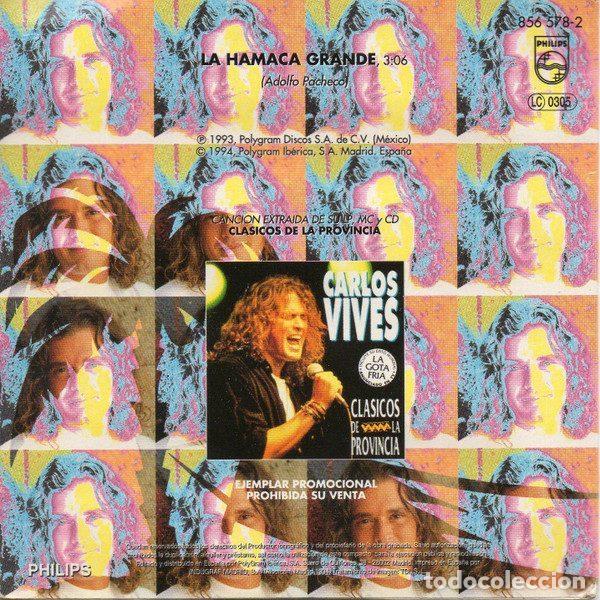 CDs de m&uacute;sica: Carlos Vives &ndash; La Hamaca Grande (CD, Philips 856 578-2) - Foto 2