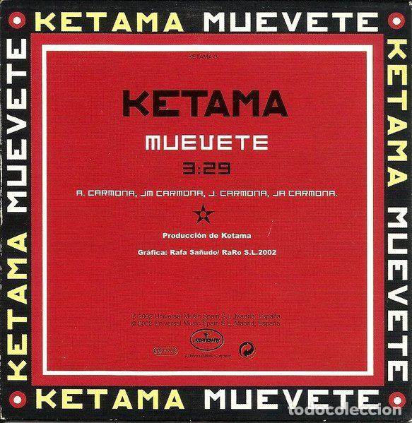 CDs de m&uacute;sica: Ketama &ndash; Mu&eacute;vete (CD, Mercury KETAMA-3) - Foto 2