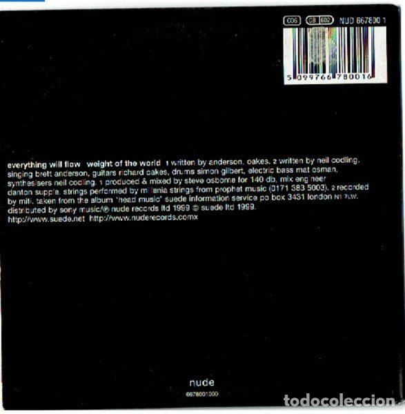 CDs de m&uacute;sica: Suede &ndash; Everything Will Flow (CD, Nude Records NUD 667800 1) - Foto 2