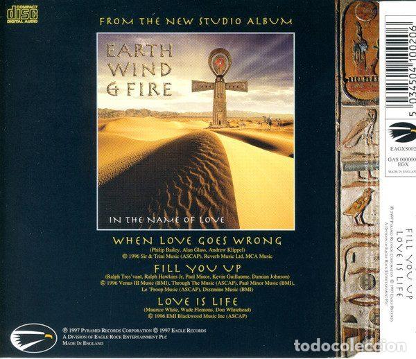 CDs de m&uacute;sica: Earth, Wind & Fire Featuring Philip Bailey & Maurice White &ndash; When Love Goes Wrong (CD, Eagle... - Foto 2