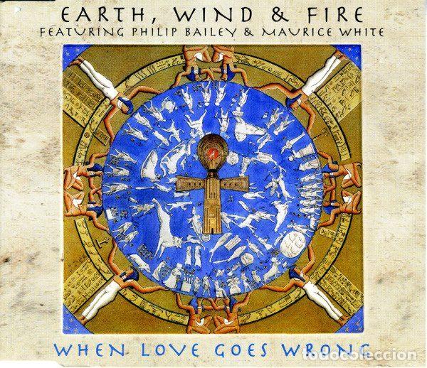 CD di Musica: Earth, Wind & Fire Featuring Philip Bailey & Maurice White &ndash; When Love Goes Wrong (CD, Eagle...