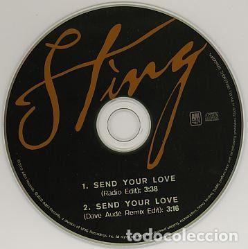 CDs de m&uacute;sica: Sting &ndash; Send Your Love (CD, A&M Records STINGCDP5) - Foto 3