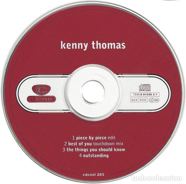CDs de m&uacute;sica: Kenny Thomas &ndash; Piece By Piece (CD, Chrysalis cdcool 283) - Foto 3