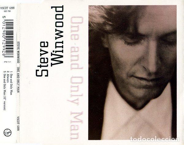 Music CDs: Steve Winwood &ndash; One And Only Man (CD, Virgin VSCDT 1299)