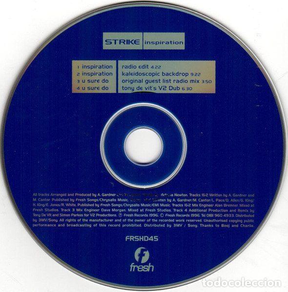CDs de m&uacute;sica: Strike &ndash; Inspiration (CD, Fresh FRSHD45) - Foto 4