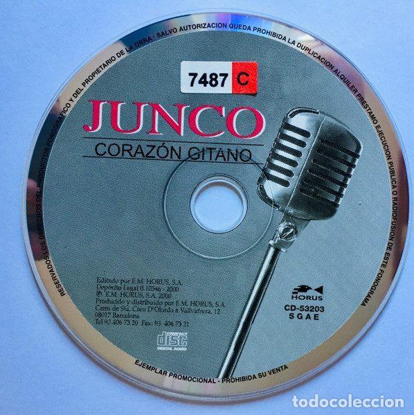 CDs de m&uacute;sica: Junco &ndash; Coraz&oacute;n Gitano (CD, Horus CD-53203) - Foto 3