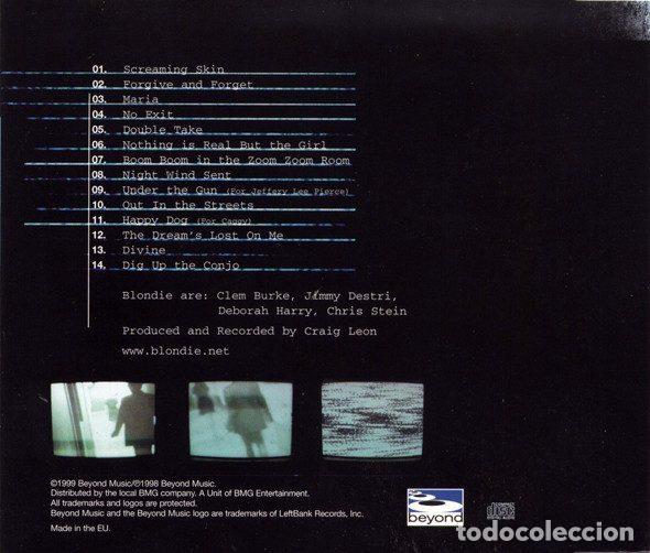 CDs de m&uacute;sica: Blondie &ndash; No Exit (CD, Beyond Blond 003) - Foto 3