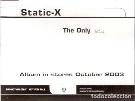 CDs de m&uacute;sica: Static-X &ndash; The Only (CD, Warner Bros. Records PRO4343)