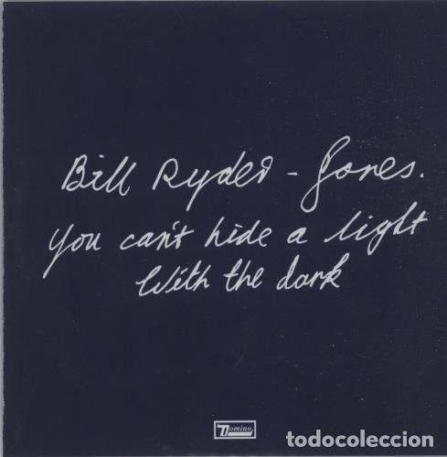 Music CDs: Bill Ryder-Jones &ndash; You Can't Hide A Light With The Dark (CDr, Domino RUG746CDP)